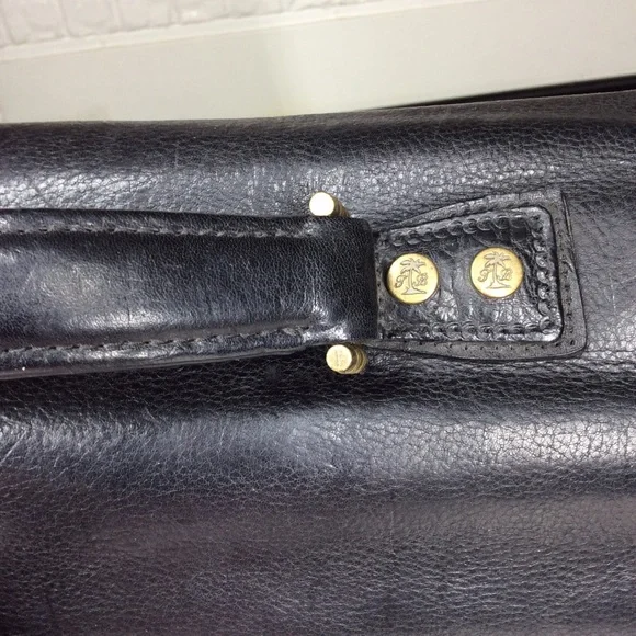 Tommy Bahama Genuine Leather Messenger Computer Briefcase Bag